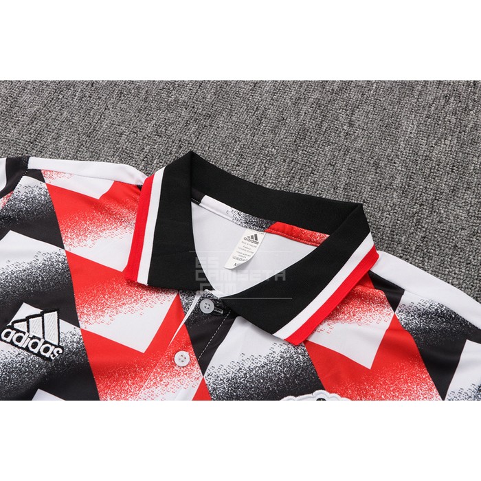 Camiseta Polo del Manchester United 2022-23 Negro y Rojo - Haga un click en la imagen para cerrar